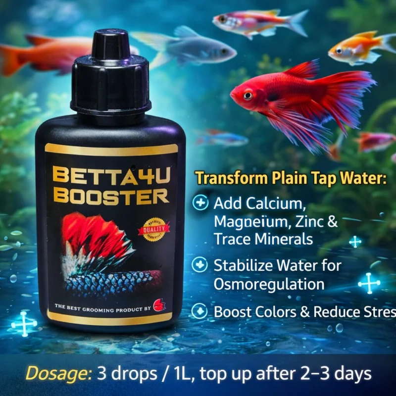 Betta4U Booster 40ml. Aquarium Fish Vitamins and Minerals