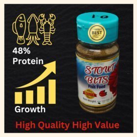 Stout Bits Fish Pellet 60g (0.5mm) 7 Stout Bits Fish Pellet 60g