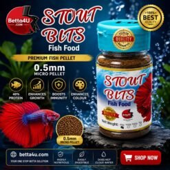 Mastering Fish Grooming: A Guide to Enhancing Your Aquatic Pets' Growth and Form 4 Stout Bits Fish Pellet 60g