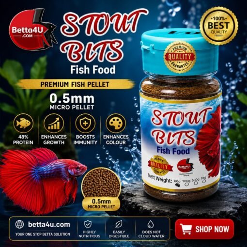 Stout Bits Fish Pellet 60g