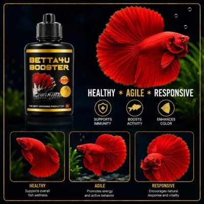 Betta4U Booster 250ml Betta Booster Betta Grooming. Betta Fish Myths Every Owner Should Know Healthy Betta Fish Care Guide Common Betta Fish Care Mistakes Betta Fish Water Quality Tips Vibrant Betta Fish in Blackwater Aquarium
