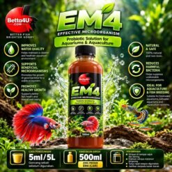 EM4 beneficial microorganisms for aquarium pond and aquaculture