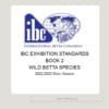 International Betta Congress IBC Handbook, International Betta Congress Standard