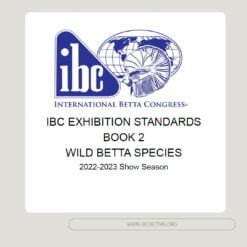 International Betta Congress IBC Handbook, International Betta Congress Standard