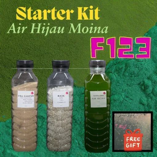 Simplified Green Water Chlorella Starter Kits Moina Culture