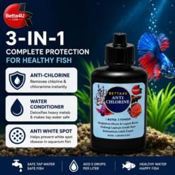 Betta4u Anti-chlorine 3in1