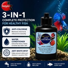 Betta4u Anti-chlorine 3in1