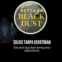 Betta4U Black Dust BBD powdered blackwater extract Betta fish in blackwater treated with Betta4U Black Dust Aquarium tinted natural blackwater from Betta4U BBD