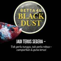 Betta4U Black Dust BBD powdered blackwater extract Betta fish in blackwater treated with Betta4U Black Dust Aquarium tinted natural blackwater from Betta4U BBD