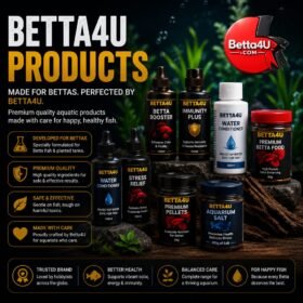 Betta4U Products Made for Bettas. Perfected by Betta4U.