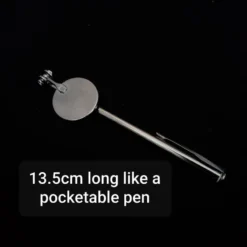 GROOMiNG Fish Flaring Mirror Stick 360° | Stainless Steel Betta Exercise Mirror 43 GROOMiNG Fish Flaring Mirror Stick 360° Stainless Steel Betta Exercise Mirror for Daily Fish Conditioning