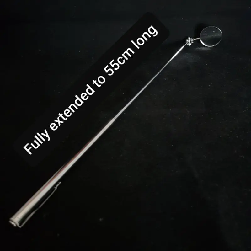 GROOMiNG Fish Flaring Mirror Stick 360° | Stainless Steel Betta Exercise Mirror 15 GROOMiNG Fish Flaring Mirror Stick 360° Stainless Steel Betta Exercise Mirror for Daily Fish Conditioning