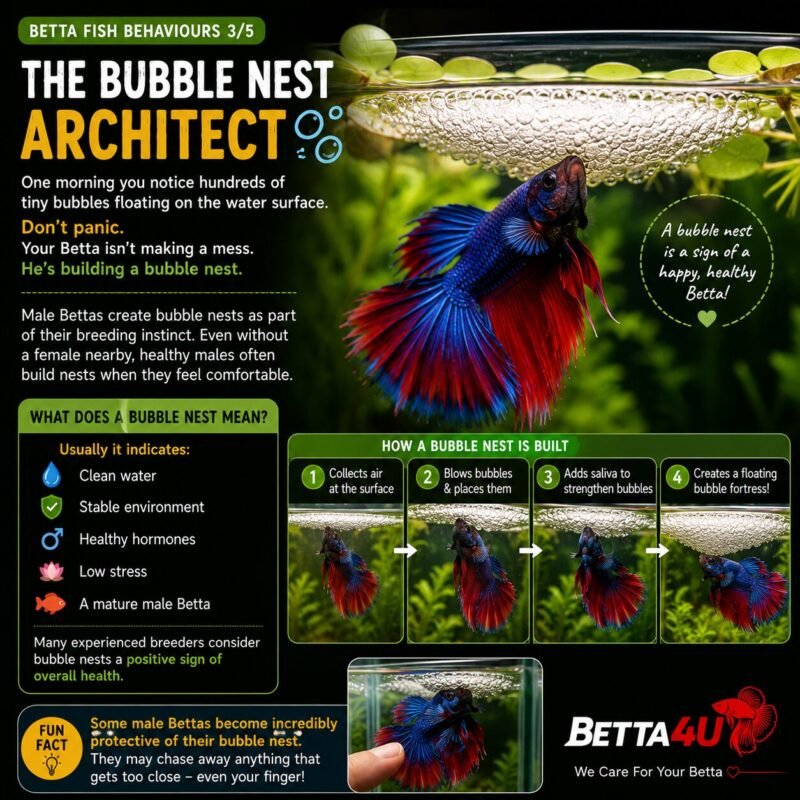 Betta fish behaviours 3