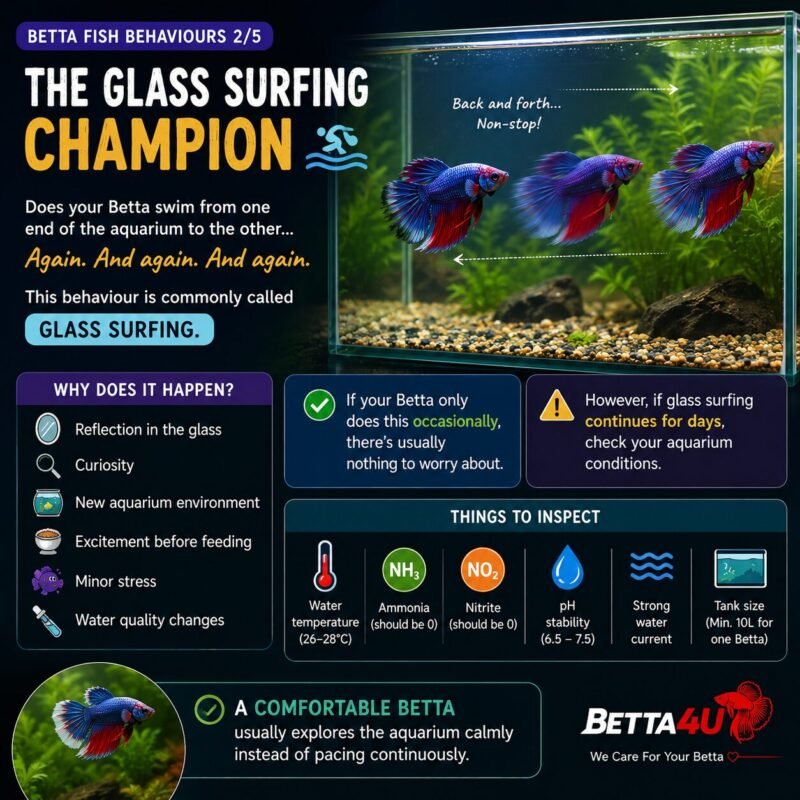 Betta fish behaviours 2