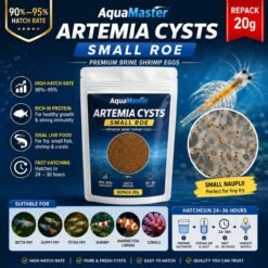 Premium AquaMaster Artemia Cysts 20g | Proven 90–95% Hatch Rate - Image 5