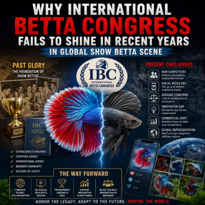 International Betta Congress is losing