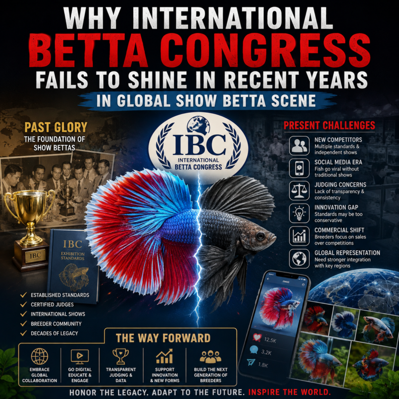 International Betta Congress is losing
