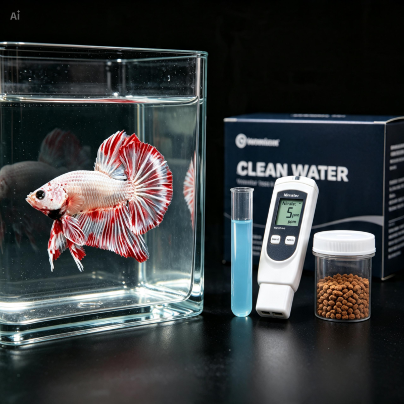 Water testing helps determine when aquarium maintenance is needed.
