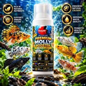 Premium Molly Booster dosage guide five drops per litre